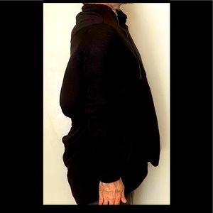 Rick Owens women coat jacket minimal wearer has a very small tear in the back